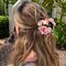 Flower Hairclip Pink Floral Hair Hawaiian Claw Clip Hair Accessories